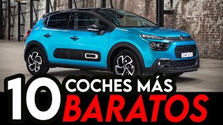 🚗 Los 10 coches más BARATOS de 2023 💰 Mejores coches baratos y potentes para comprar en 2023 🚀 [upl. by Cynara]