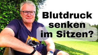 Verblüffende Methode zur BlutdruckSenkung An der Wand sitzen wall sits [upl. by Widera]