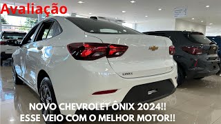 NOVO CHEVROLET ÔNIX 2024 [upl. by Larochelle]