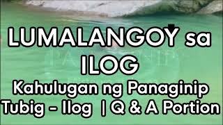 NUMERO AT KAHULUGAN NG TUBIG SA PANAGINIP [upl. by Heydon]