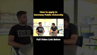 How to Apply to FH Schmalkalden German Public University Admissions germay germanystudentvisa [upl. by Nylear]