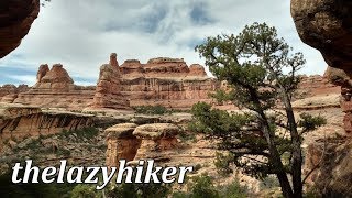 Getting Lost in Canyonlands National Park  Elephant Canyon Trail Hike  Needles District [upl. by Aronel621]