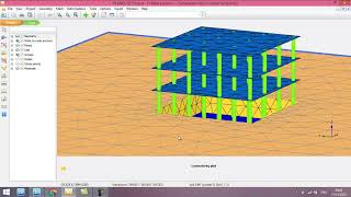 Plaxis 3D V20 Chapter 1 Foundation in Overconsolidated Clay Case B Raft Foundation [upl. by Zephaniah]