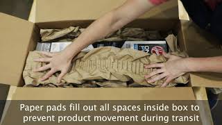 How2Pack with Easypack® Paper  Void Fill [upl. by Ahseined]