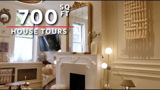 Tour 700 sqft of Parisian Style in NYCs West Village [upl. by Osyth]