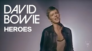 David Bowie  Heroes Official Video [upl. by Leverett177]