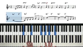 Beginners heres how to play smooth jazz piano runs [upl. by Stoneham]