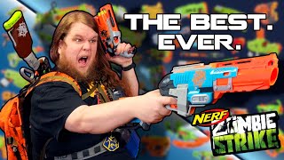 Reviewing ALL of NERF ZOMBIE STRIKE [upl. by Scuram]