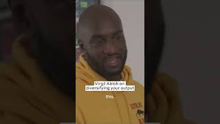 Virgil Abloh on diversification [upl. by Calmas]