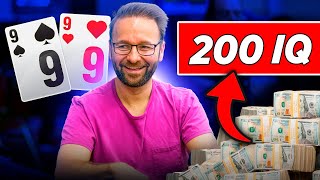 AMAZING Poker 200 IQ PLAYS and READS [upl. by Latia]