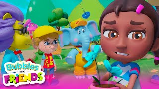 Aprende responsabilidad con Bubbles y sus amigos  Episodio completo  Canción para niños [upl. by Eseneg]