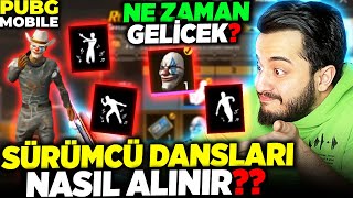 EN ESKİ SETLER VE DANSLAR TÜM RP LER SÜRÜMCÜ DANSLARI NASIL ALINIR BAKTIK PUBG Mobile [upl. by Bonnice]