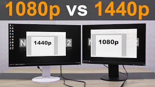 1080p vs 1440p Monitor [upl. by Lexi89]