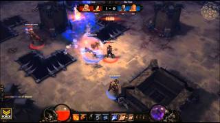 Diablo 3  2v2 Arena PvP  Gameplay [upl. by Nodnas]