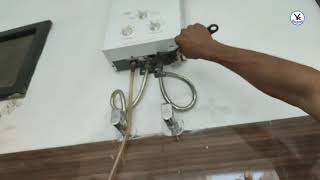 gas geyser not working  गीजर में पानी कम आ रहा है कैसे ठीक करे  water heater not working [upl. by Marie-Ann]