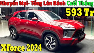 ✅Giá Xe Khuyến Mại Mitsubishi XForce Cuối Tháng Tổng Giảm 100 Trước Bạ Lăn bánh XForce  Topcarvn [upl. by Tikna]