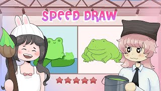 ROBLOX Speed Draw but CUTE w Meclodii 🎨  Part 3 [upl. by Ameer]