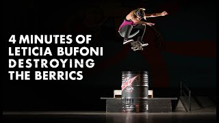 4 Minutes Of Leticia Bufoni Destroying The Berrics [upl. by Florine]