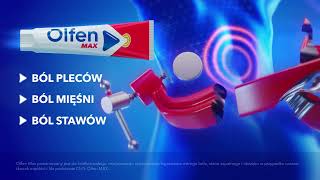 Olfen MAX – silny żel na ostry ból pleców mięśni i stawów [upl. by Eseerahs16]