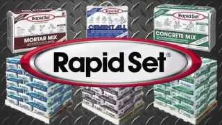 CTS Rapid Set The Home Depot [upl. by Ihel]