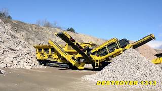 Keestrack R6  Destroyer 1313 impact crusher [upl. by Laurie802]