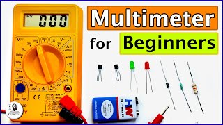 How to use a Digital Multimeter  Best Multimeter for Beginners [upl. by Larena]