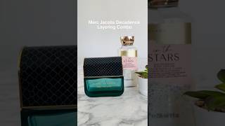 Marc Jacobs Decadence Layering Combo 🙃 marcjacobsdecadenceparfumecomboparfumeparfüm [upl. by Nwahsiek769]