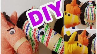 DIY  COMO HACER UN CABALLITO DE PALO [upl. by Aicram]