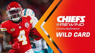 Kansas City Chiefs vs Miami Dolphins Wild Card Recap  Chiefs Rewind [upl. by Eelarak]