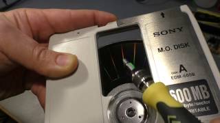 Sony SMOF541 MO Drive how it works PWJ50 [upl. by Chaiken]