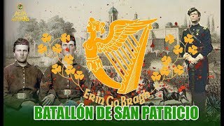 EXTRANJEROS PELEARON por MÉXICO El batallón de San Patricio [upl. by Notlaw]