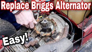 A Complete Guide How To Replace An Alternator On A Briggs amp Stratton Engine [upl. by Greenes]