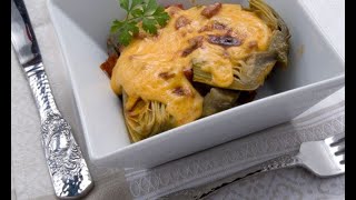 Receta de alcachofas con chorizo y bechamel  Karlos Arguiñano [upl. by Drofniw]