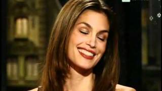 Cindy Crawford bei Harald Schmidt Show  19012001 [upl. by Yerhcaz]