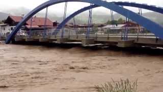 Hochwasser in Kössen Tirol 262013 [upl. by Baldwin]