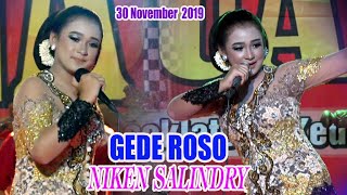 GEDE ROSO  NIKEN SALINDRY  30 November 2019 Campursari quotSURYA BUANAquot [upl. by Papagena267]