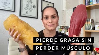 COMO PERDER GRASA SIN PERDER MASA MUSCULAR NUTRITALKS ANUTRICIONAL [upl. by Inavoj405]