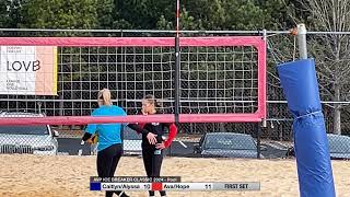 CaitlynAlyssa VS AVAHope  AVP Ice Breaker Classic 2024  Pool [upl. by Werna97]