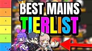 Maplestory Reboot BEST Mains TIERLIST post newage [upl. by Eliseo]