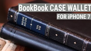 The Original BookBook Leather Case gets Updated for iPhone 7 [upl. by Ahsinelg]