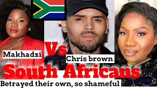 Makhadzi abandoned by South Africans that choose Chris brown concert over hers Very disappointing [upl. by Brigham]