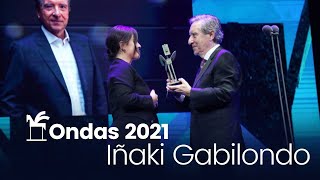 Sorpresa en la entrega del Ondas a Iñaki Gabilondo [upl. by Alric]