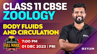 Class 11 CBSE  Zoology  Body Fluids and Circulation  Xylem CBSE 11 amp 12 [upl. by Keating]