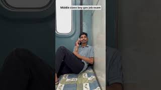 Middle class boy gov job exam viral trending students bachelor exam youtubeshorts [upl. by Boleslaw108]