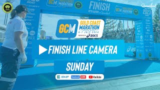 Sunday Finish Line  2024 Gold Coast Marathon presented by ASICS [upl. by Ahsaekal]