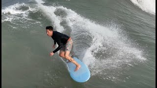 Surfing At The Jetties In South Padre Island TX April 26 2024 [upl. by Jadda39]