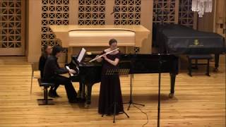 Bohuslav Martinů  Sonata for flute and piano H306  1 Allegro Moderato  Duo du Rêve  Live [upl. by Ynolem278]