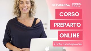 Corso preparto online Parto Consapevole dellOstetrica Viviana Presicce [upl. by Sagerman]