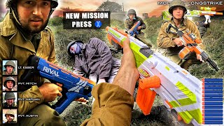 1 HOUR of NERF WORLD WAR 2 [upl. by Doroteya]