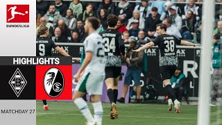 Borussia MGladbach  Freiburg  03  Zusammenfassung  Bundesliga 202324 [upl. by Clarinda]